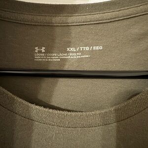 Under Armour Men's Olive Short Sleeve Tee